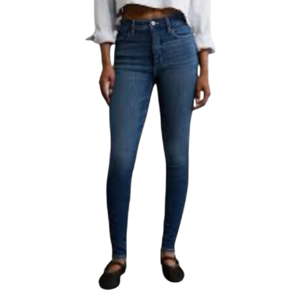 American Eagle Dream Super High Rise Jegging Jeans Skinny Stretch Size 4 W27 L30